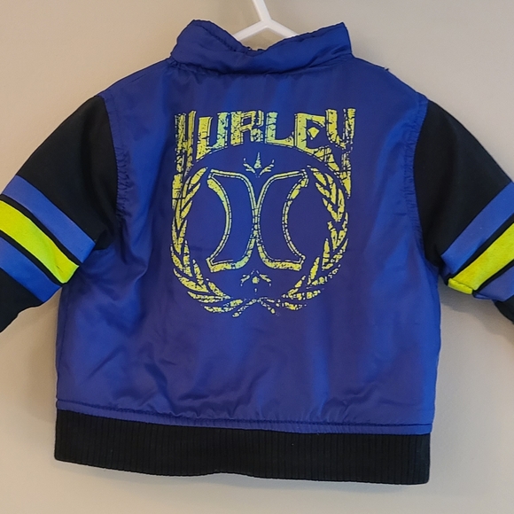 Hurley bomber style quilted ski jacket - Picture 2 of 6